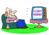 Cartoon: celebrity drinking drunk tv (small) by rmay tagged celebrity,drinking,drunk,tv