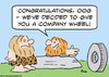 Cartoon: company wheel caveman (small) by rmay tagged company wheel caveman