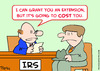 Cartoon: cost you extension irs taxes (small) by rmay tagged cost,you,extension,irs,taxes
