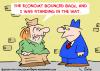 Cartoon: ECONOMY BOUNCED BACK STANDING (small) by rmay tagged economy bounced back standing
