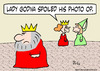 Cartoon: godiva lady kind spoiled photo o (small) by rmay tagged godiva,lady,kind,spoiled,photo,op