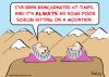 Cartoon: guru schlub mountain (small) by rmay tagged guru,schlub,mountain