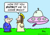 Cartoon: jesus flying saucer (small) by rmay tagged jesus flying saucer