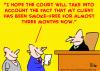 Cartoon: judge smoking (small) by rmay tagged judge,smoking