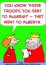 Cartoon: KING QUEEN TROOPS (small) by rmay tagged king,queen,troops