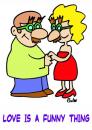 Cartoon: Love is a funny thing (small) by rmay tagged love,funny,groucho,glasses