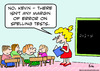 Cartoon: school margin error spelling tes (small) by rmay tagged school,margin,error,spelling,tes