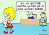 Cartoon: venture capital tied up (small) by rmay tagged venture,capital,tied,up