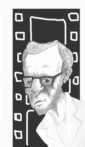 Cartoon: Woody Allen (medium) by HAMED NABAHAT tagged woody,allen
